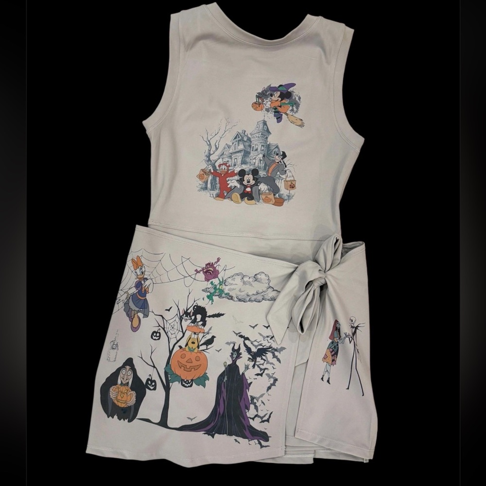 Never worn purchased from Etsy size large Disney Halloween active dress.